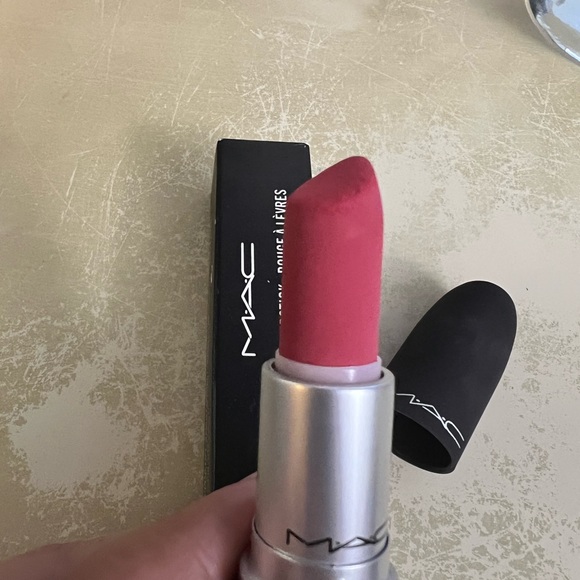 Mac Powder Kiss lipstick. Shade - A Little Tamed - Picture 5 of 5
